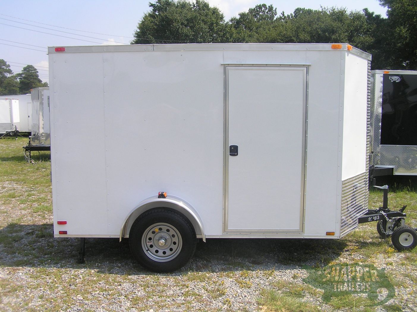 trailer white 6x10 sa trailer white r side door h stab trailer white 6x10 sa trailer white r side door h stab