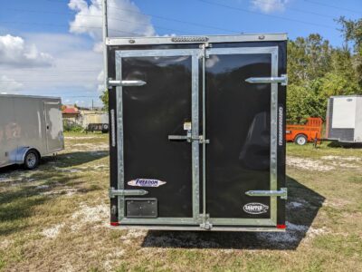 Freedom Trailers 6x14 SA Trailer - Black, Ramp, Side Door, Extra Height - Image 6