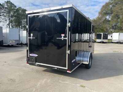 Freedom Trailers 6x14 SA Trailer - Black, Ramp, Side Door, Extra Height - Image 7