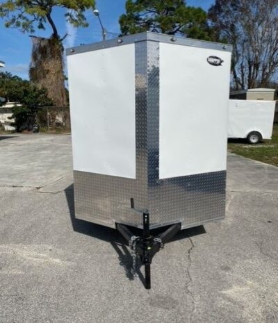 Freedom Trailers 6x14 SA Trailer - White, Double Doors, Side Door, Extra Height - Image 10