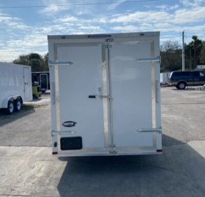 Freedom Trailers 6x14 SA Trailer - White, Double Doors, Side Door, Extra Height - Image 6