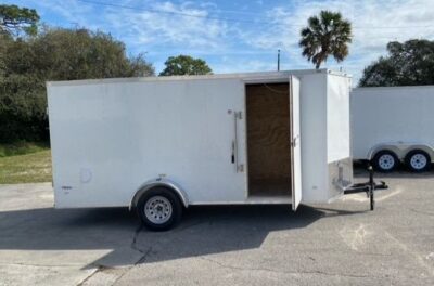 Freedom Trailers 6x14 SA Trailer - White, Double Doors, Side Door, Extra Height - Image 8
