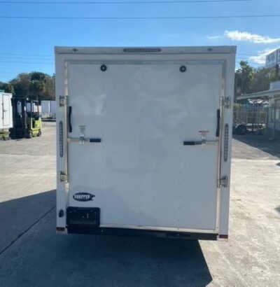 Freedom Trailers 6x14 SA Trailer - White, Ramp, Side Door, Extra Height - Image 6
