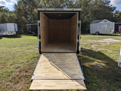 Freedom Trailers 6x14 TA Trailer - Black, Ramp, Side Door, Extra Height - Image 5