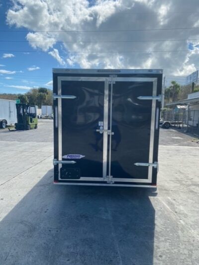 Freedom Trailers 6x14 TA Trailer - Black, Ramp, Side Door, Extra Height - Image 6