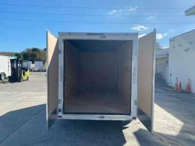 Freedom Trailers 6x14 TA Trailer - White, Double Doors, Side Door, Extra Height - Image 5