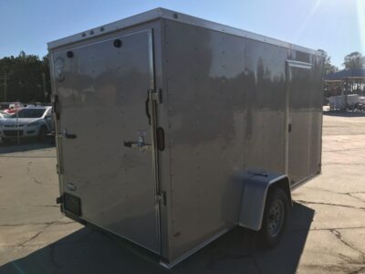 Diamond Cargo 6x12 SA Trailer - Beige, Ramp, Side Door, Extra Height - Image 10