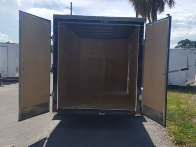 Diamond Cargo 6x12 SA Trailer - Black, Barn Doors, Side Door, Extra Height, Insulated - Image 6