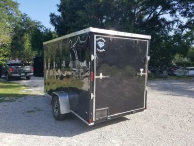 Diamond Cargo 6x12 SA Trailer - Black, Ramp, Side Door, Extra Height, Insulation - Image 8