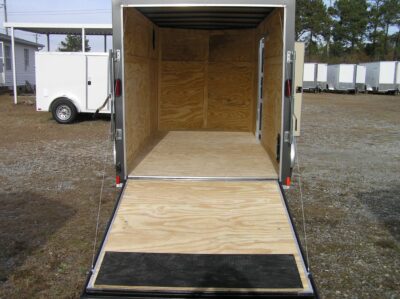 Diamond Cargo 6x12 SA Trailer - Grey, Ramp, Side Door, Extra Height, Insulated - Image 6