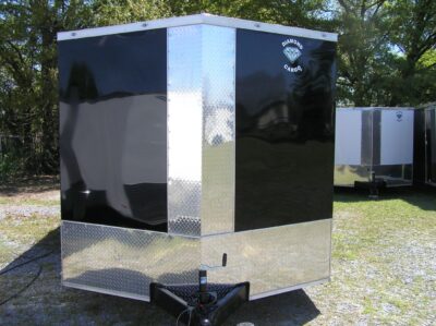 Diamond Cargo 8.5x20 TA Trailer - Black, Ramp, Side Door, 5K Axles, Extra Height, D-Rings - Image 13