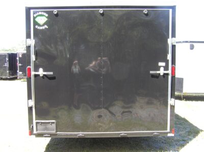 Diamond Cargo 8.5x20 TA Trailer - Black, Ramp, Side Door, 5K Axles, Extra Height, D-Rings - Image 7