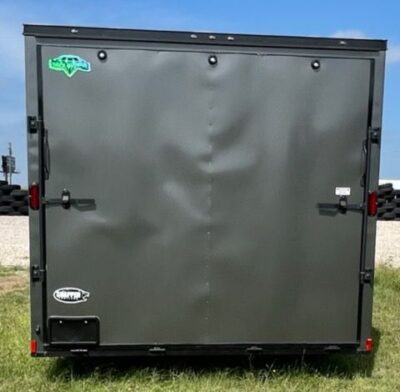 Diamond Cargo 8.5x22 TA Trailer - White, Ramp, Side Door, 5K Axles, D-Rings - Image 6