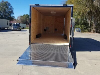 Diamond Cargo 8.5x24 TA Trailer - Black, Ramp, Side Door, Electrical with AC, Extra Height,  and Many Upgrades - Image 7