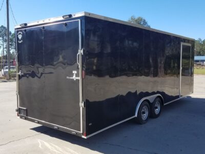 Diamond Cargo 8.5x24 TA Trailer - Black, Ramp, Side Door, Electrical with AC, Extra Height,  and Many Upgrades - Image 10