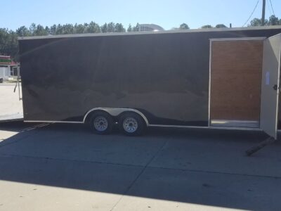 Diamond Cargo 8.5x24 TA Trailer - Black, Ramp, Side Door, Electrical with AC, Extra Height,  and Many Upgrades - Image 11