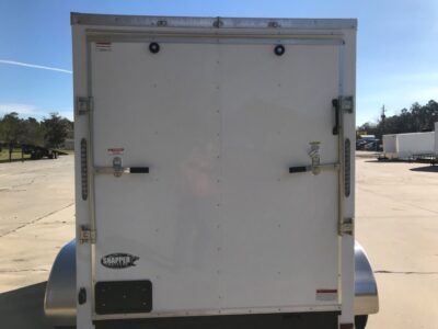 Quality Cargo 6x10 TA Trailer - White, Ramp, Side Door, Extra Height, 5K Axles, I-Beam Main Rails - Image 15