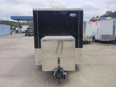 Quality Cargo 6x12 TA Trailer - Black, Ramp, Side Door, Extra Height, Electrical, Interior Wall, Many Options - Image 17
