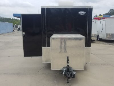Quality Cargo 6x12 TA Trailer - Black, Ramp, Side Door, Extra Height, Electrical, Interior Wall, Many Options - Image 15