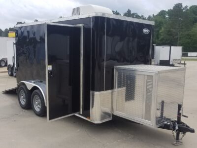 Quality Cargo 6x12 TA Trailer - Black, Ramp, Side Door, Extra Height, Electrical, Interior Wall, Many Options - Image 14