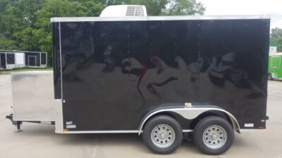 Quality Cargo 6x12 TA Trailer - Black, Ramp, Side Door, Extra Height, Electrical, Interior Wall, Many Options - Image 5