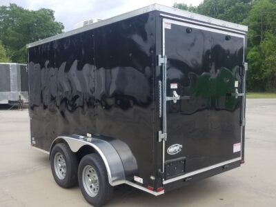 Quality Cargo 6x12 TA Trailer - Black, Ramp, Side Door, Extra Height, Electrical, Interior Wall, Many Options - Image 7