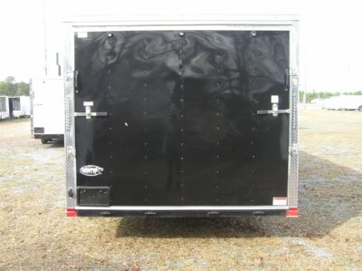Quality Cargo 8.5x26 TA Trailer - Black, Ramp, Side Door, D-Rings, 5K Axles, Flat Front, Hidden Spare - Image 6