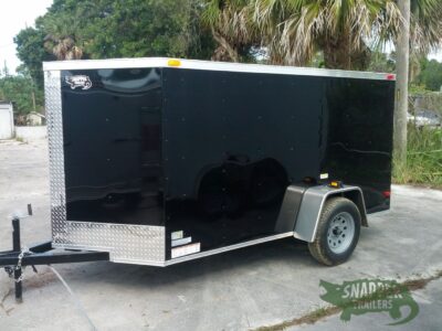 South Georgia Cargo 5x10 SA Trailer - Black, Ramp - Image 5