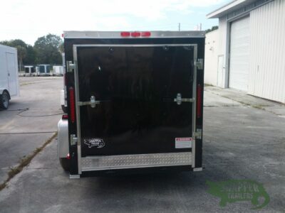 South Georgia Cargo 5x10 SA Trailer - Black, Ramp - Image 3