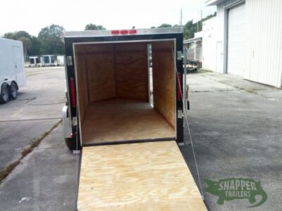 South Georgia Cargo 5x10 SA Trailer - Black, Ramp, Side Door - Image 6