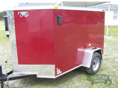South Georgia Cargo Custom 5x8 SA Trailer - Brandywine, Ramp, Side Door, Stabilizer Jacks, Side Vents - Image 2