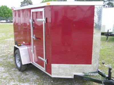 South Georgia Cargo Custom 5x8 SA Trailer - Brandywine, Ramp, Side Door, Stabilizer Jacks, Side Vents - Image 12