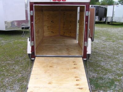South Georgia Cargo Custom 5x8 SA Trailer - Brandywine, Ramp, Side Door, Stabilizer Jacks, Side Vents - Image 6