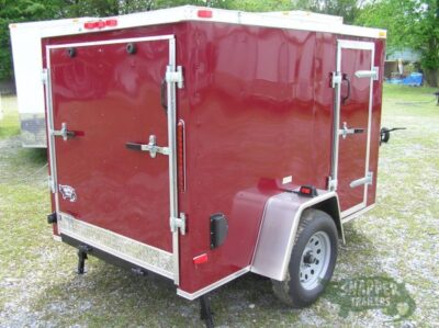 South Georgia Cargo Custom 5x8 SA Trailer - Brandywine, Ramp, Side Door, Stabilizer Jacks, Side Vents - Image 9