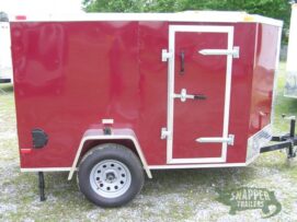 South Georgia Cargo Custom 5x8 SA Trailer - Brandywine, Ramp, Side Door, Stabilizer Jacks, Side Vents