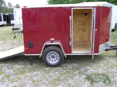 South Georgia Cargo Custom 5x8 SA Trailer - Brandywine, Ramp, Side Door, Stabilizer Jacks, Side Vents - Image 10