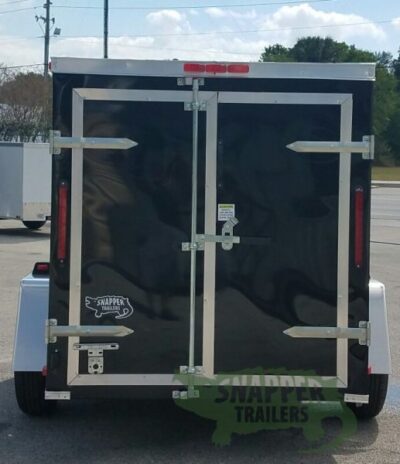 South Georgia Cargo 5x8 SA Trailer - Black, Double Doors - Image 7
