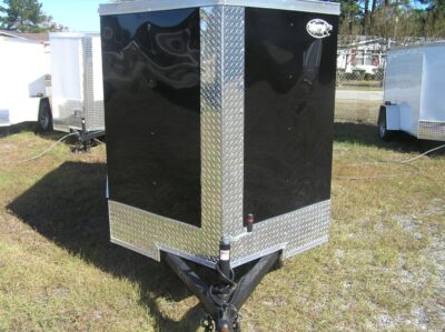 South Georgia Cargo 5x8 SA Trailer - Black, Ramp - Image 12