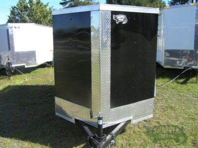 South Georgia Cargo 5x8 SA Trailer - Black, Single Door - Image 12