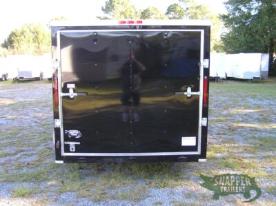 South Georgia Cargo 7x14 TA Trailer - BlacK, Ramp, Side Door - Image 7