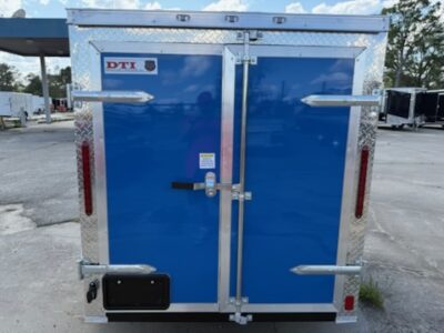 Douglas Trailers 5x8SAL - Deep Blue .080 Poly, DD, RV, Semi-Screwless, Sidewind Jack, +6 Tongue - Image 6