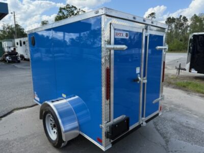 Douglas Trailers 5x8SAL - Deep Blue .080 Poly, DD, RV, Semi-Screwless, Sidewind Jack, +6 Tongue - Image 3