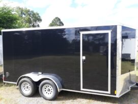 Douglas Trailers  7x14TA2L - Blk .080 Poly, R, RV, +12 Height