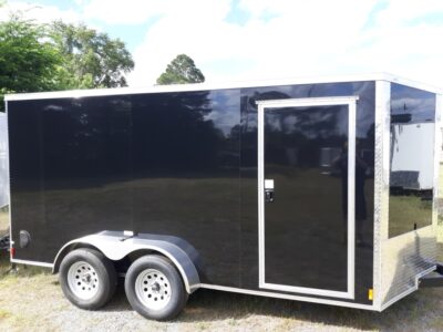 Douglas Trailers  7x14TA2L - Blk .080 Poly, R, RV, +12 Height