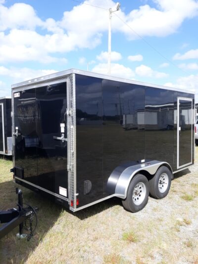 Douglas Trailers  7x14TA2L - Blk .080 Poly, R, RV, +12 Height - Image 2