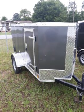 Douglas Trailers  4x8SA - Chr 030, SD, RV, ATP Fenders, Semi-Screwless, 6 ATP Wrap