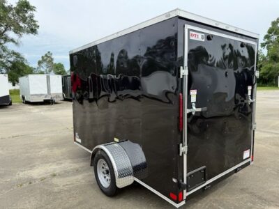 Douglas Trailers  6x10SAL - Blk, R, RV, +3 Height, 4xFloor D-Ring, ATP Fenders - Image 5