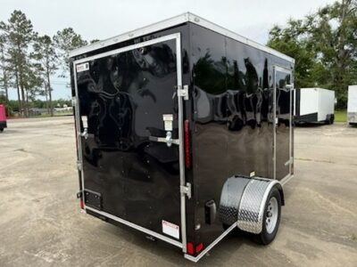 Douglas Trailers  6x10SAL - Blk, R, RV, +3 Height, 4xFloor D-Ring, ATP Fenders - Image 7
