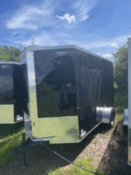 Douglas Trailers  6x12SAL - Blk, R, RV, +12 Height