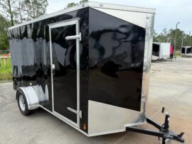 Douglas Trailers  6x12SAL - Blk, R, RV, +3 Height